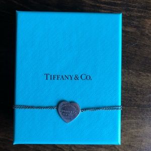 Return to Tiffany & Co heart tag bracelet